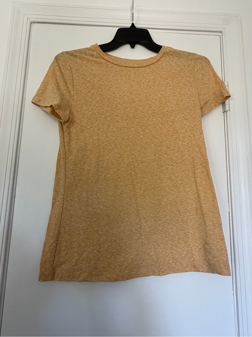 Mossimo Supply Co. Women’s Short Sleeve Crew Tee - Mustard Heather